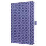 Sigel weekagenda Flair 2026 - formaat A5 - Dark Purple - hardcover
