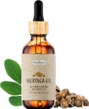 Ganopur Moringa Olie – 100% Biologisch & Koudgeperst – Anti-Aging & Herstellend – Voor Huid, Gezicht & Haar – 50 ml