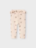 NAME IT - NBFGAVO EFI SLIM LEGGING LIL NOOS - Baby - Leggings - Silver Peony - Gebloemd - Katoen/Lyocell/Elastaan