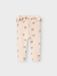 NAME IT - NBFGAVO EFI SLIM LEGGING LIL NOOS - Baby - Leggings - Silver Peony - Gebloemd - Katoen/Lyocell/Elastaan