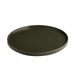 APS 19084 Bord THE GRID - porselein mud (bruin), Ø 32 cm