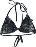 Gothicana by EMP Gothicana zwarte triangel-bikinitop Mix and Match met uitneembare pads - Dames - XL