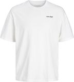 JACK & JONES JCOSPLASH TEE SS CREW NECK GC T-shirt pour homme - Coton - Taille L - Blanc