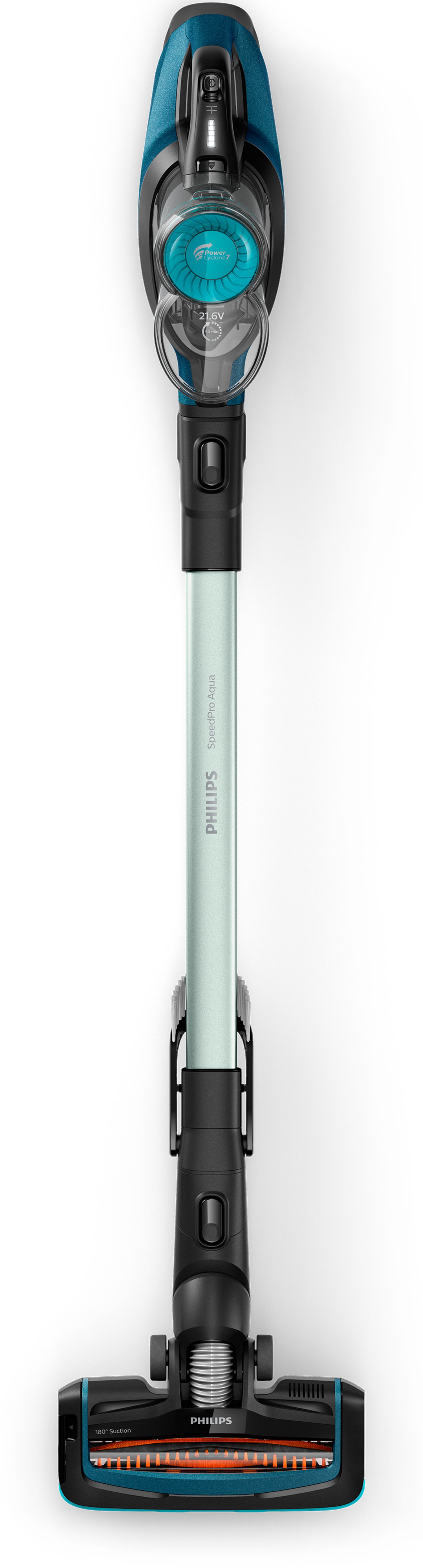 Philips FC6728/01 SpeedPro Aqua Snoerloze Steelstofzuiger met Dweilfunctie