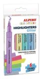 Alpino Markeerstift 6 stuk(s) Beitelvormige punt Meerkleurig