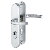 Hoppe Veiligheidsgarnituur - Aluminium - Hoppe Tokyo met kerntrekbeveiliging SKG*** - PC72 dd 50-55mm