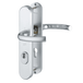 Hoppe Veiligheidsgarnituur - Aluminium - Hoppe Tokyo met kerntrekbeveiliging SKG*** - PC72 dd 50-55mm