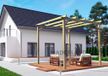 Maderland Pergola autoportante en bois - modèle MADRID - 420 x 300 cm
