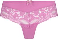 Hunkemöller Dames Lingerie Brazilian short Valencia - Roze - maat XS