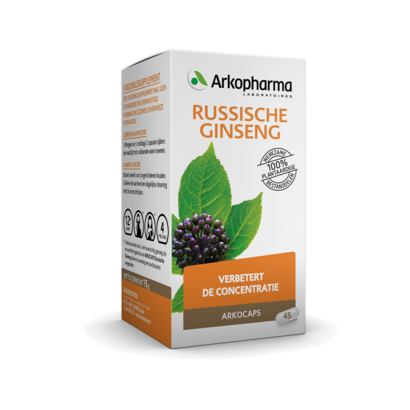 Arkocaps Russische Ginseng Capsules 45st