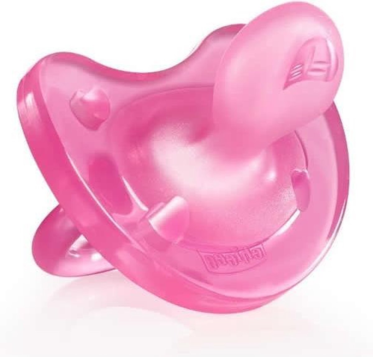 Chicco Physio Soft Pacifier Silicone Rose 0-6m+ 1 Units roze