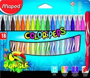 Maped Office Maped Color'peps Jungle viltstiften - medium penpunt x 18