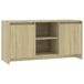 vidaXL TV-meubel Sonoma eiken 102x37,5x52,5 cm