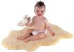 Kaiser Naturfell 69110 - baby lamsvel Mimosa gelooid, ca. 80/90 cm