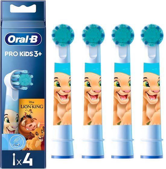 Oral-B PRO Kids 3+ The Lion King opzetborstels - 4 stuks