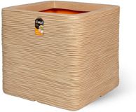 Capi Europe Bloempot vierkant Rib NL 40x40 Terra