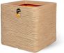 Capi Europe Bloempot vierkant Rib NL 40x40 Terra