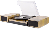 Fenton RP165L Belt-Drive Turntable with Bluetooth - Black/Wood