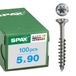 SPAX Gevelschroef 5 x 90 mm Roestvast staal A2