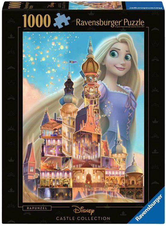 Ravensburger Disney Castles Rapunzel - 1000 stukjes legpuzzel