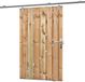 Tuindeco Schuifdeur schutting - Grenen - 130 x 195 cm - Groen
