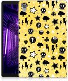 B2Ctelecom Tablet BackCover Lenovo Tab M10 HD (2de generatie) Punk Geel