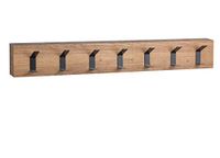 HomeTrends4You Lima 2 garderobe/wandgarderobe, MDF, lengte 70cm, breedte 5cm, hoogte 10cm