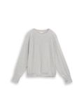TOM TAILOR Pull gris clair