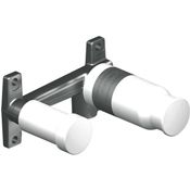 Kludi for concealed two hole wall mounted basin mixer 38243