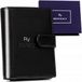 Rovicky - Portefeuille en cuir classique - Protection RFID - Noir