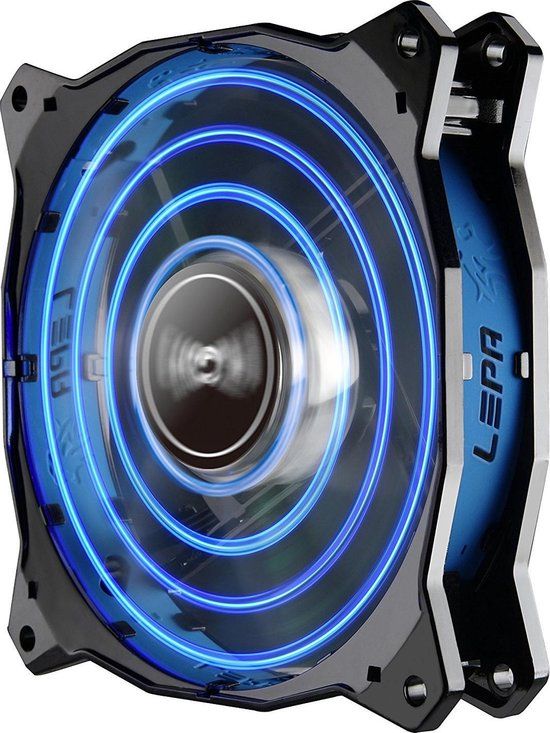 LEPA CHOPPER ADVANCE LPCPA12P Computer behuizing Ventilator 12 cm Blauw