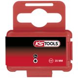 KS Tools 911.3356 TX-bit Aandrijving: 1/4 (6,3 mm) Uitvoering: TX TX 3 25 mm
