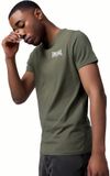 Lonsdale Elmdon T-shirt Heren Olijf/Wit L