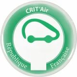Chaft Stickerbescherming Crit'air