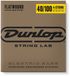 Dunlop Jim Dunlop DBFS40100 Flatwound Basgitaarsnaren Long Scale 40-100 Zilver Roestvrij staal