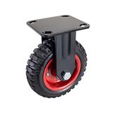 POWERTEC 17052 Vaste Zware Industriële Zwenkwiel, 6-1/4-inch, Zwart