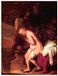 ArtPlaza Rembrandt-Susanna van bathtubs decoratief MDF-hout, meerkleurig, 60 x 80 cm