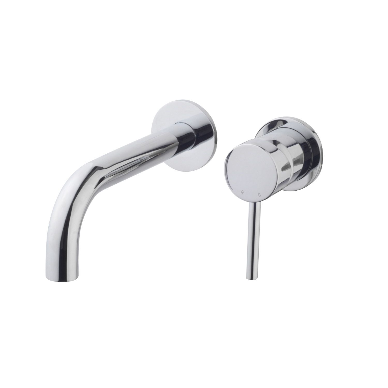 Boss & Wessing Wastafelkraan bws inbouwkraan eenhendel chroom (inbouw en afbouwdeel)