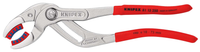 KNIPEX Sifon- en connectorentang op ZB-kaart verchroomd met antslip kunststof bekleed 250 mm, 81 13 250 SB