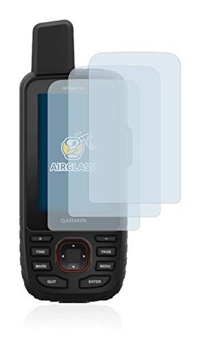 brotect Hybride Glas Screenprotector compatibel met Garmin GPSMAP 66i (3 Stuks) Schermbeschermer