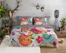Hanche HIP Dekbedovertrek Mandals en Bloemen - 2 Persoons - 200x200/220 cm - Multi - 100% Katoen Flanel
