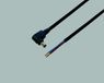 BKL DC plug (m) haaks 5,5 x 2,1mm stroomkabel met open einde - max. 7A / noir - 5 meter
