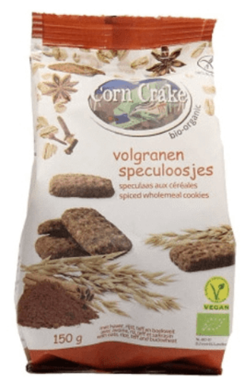 Corn Crake Volgranen speculoosjes bio 150 Gram