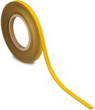 MAUL Magneetband metaal, 10 m x 1 cm x 1 mm, geel