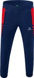 Erima Six Wings Worker Broek Dames - New Navy / Rood | Maat: 40