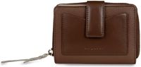bugatti Viola Ladies Zip Wallet Cognac - Grey Lichtbruin