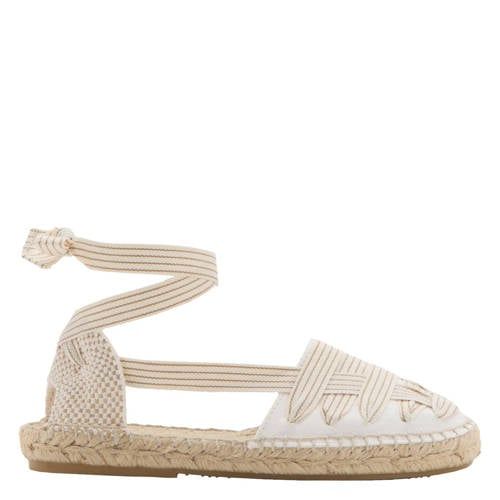 Mango Kids sandalen naturel wit