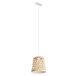 EGLO Accessoires voor Easy Track-systeem, railophangadapter, clip-on hanglamp, plafondrail, kunststof, wit, E27-fitting