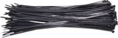 Ivana WKK Kabelbinders 76 x 368 mm Zwart 100 stuks