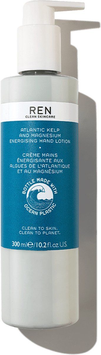 Ren - Atlantic Kelp And Magnesium Energising Hand Lotion - 300 ml - 5056264704999